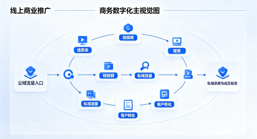 永仁县线上商业推广怎么做？全域流量闭环搭建与低成本转化实战指南